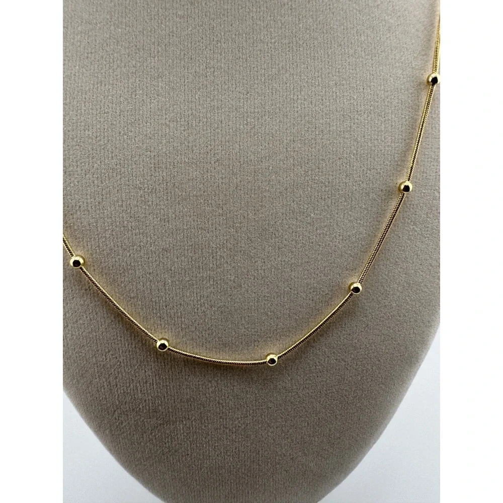 14K Gold Plated‎ Snake Chain 20